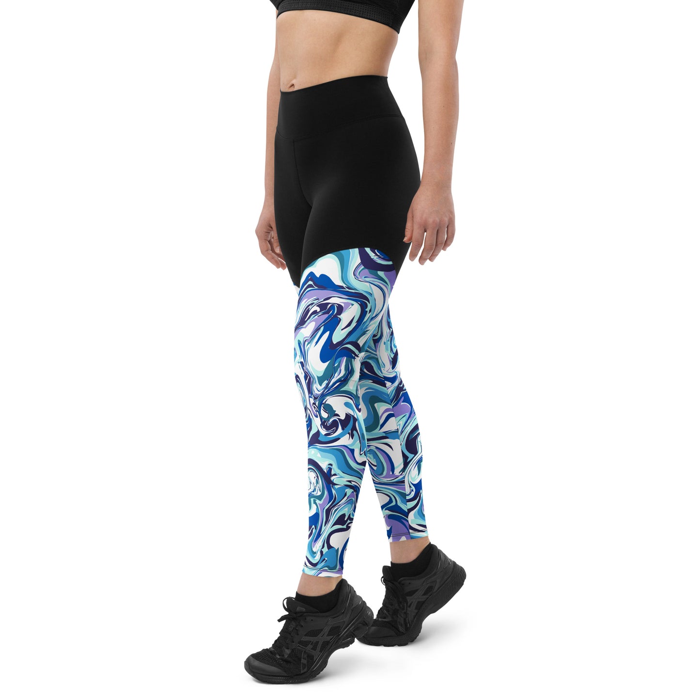 Sport-Leggings "Bläulich"