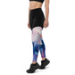 Sport-Leggings "Bläulich gemalt"