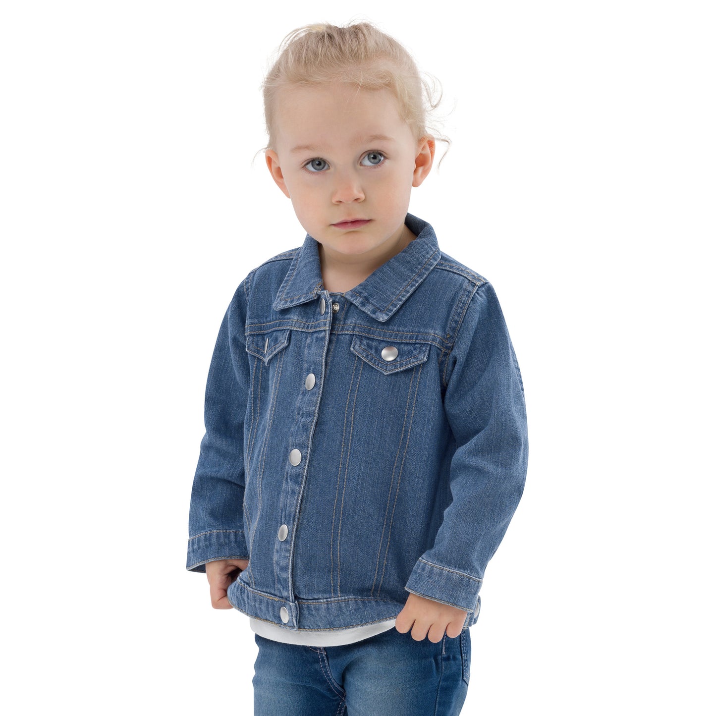 Bio-Jeansjacke für Kleinkinder | Babybugz BZ53 "Musik"