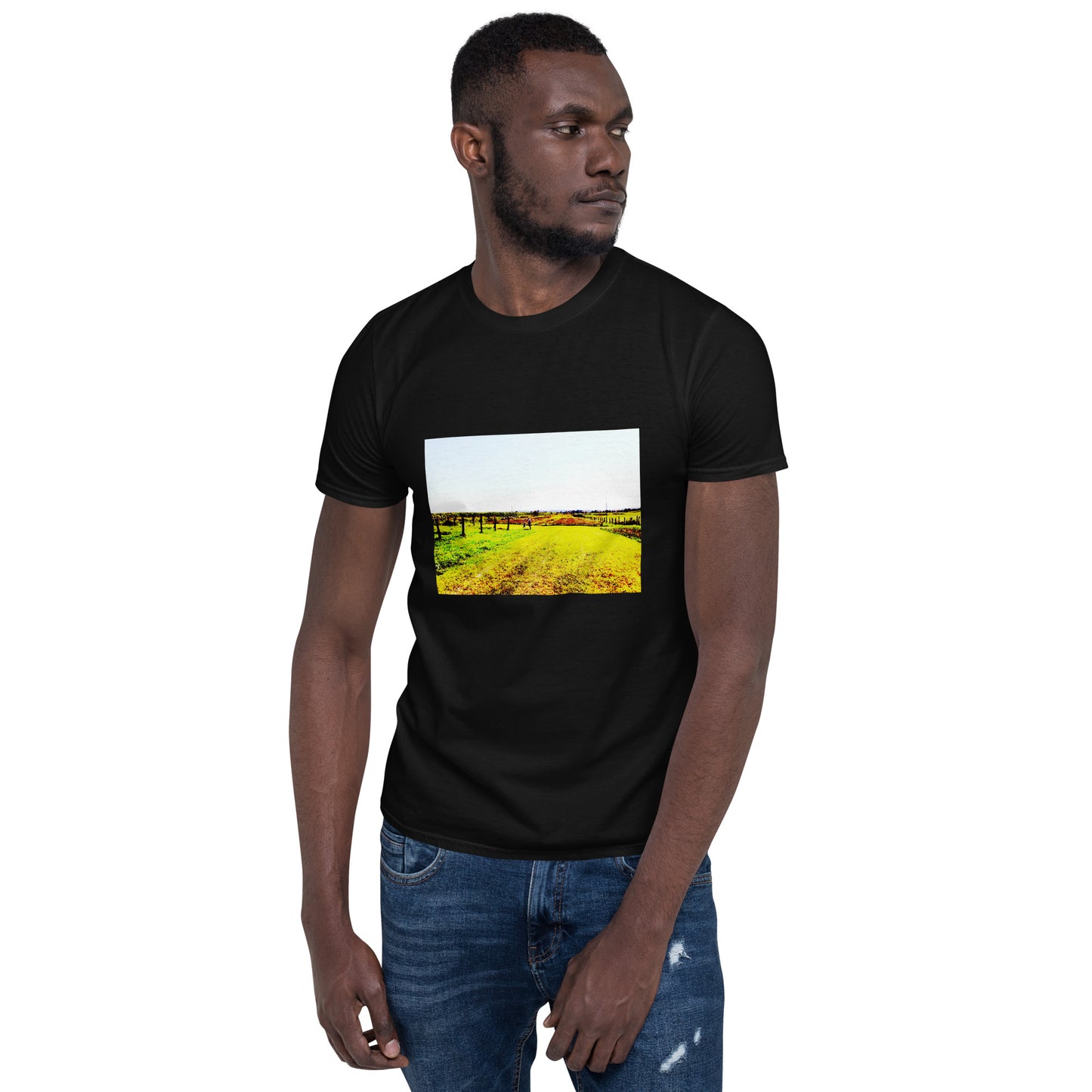 Essenzielles Unisex T-Shirt | Gildan 64000 "Die Wiese"