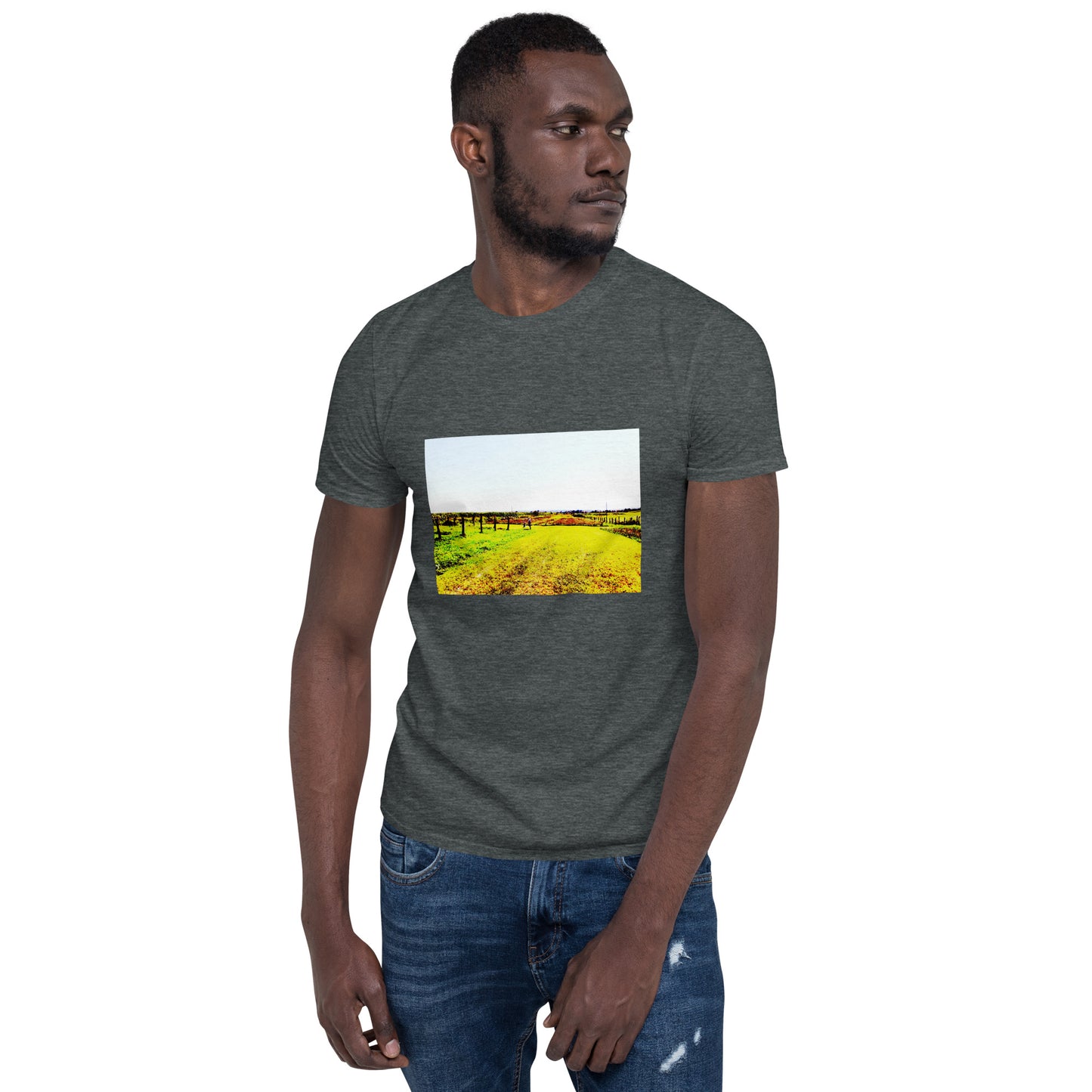 Essenzielles Unisex T-Shirt | Gildan 64000 "Die Wiese"