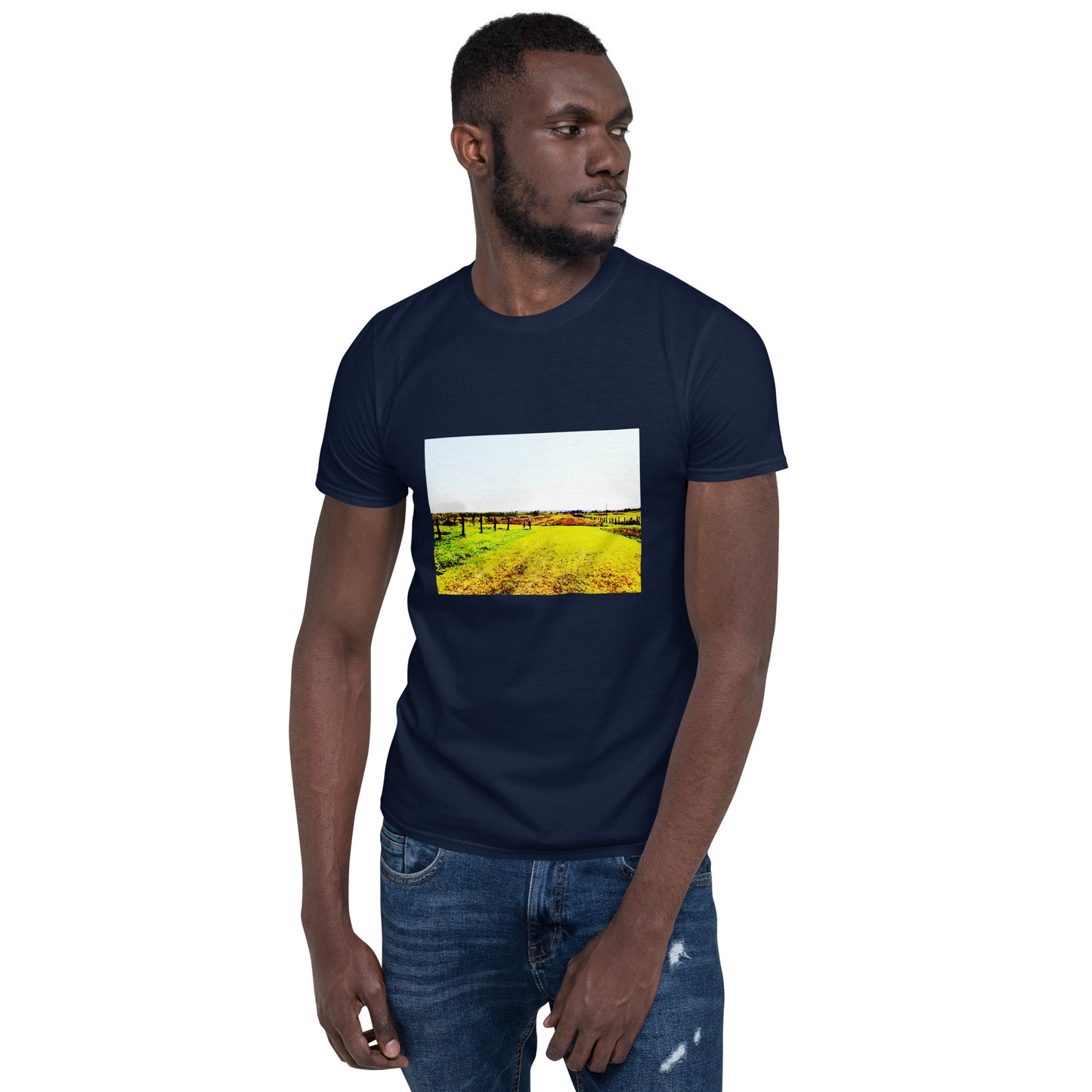 Essenzielles Unisex T-Shirt | Gildan 64000 "Die Wiese"