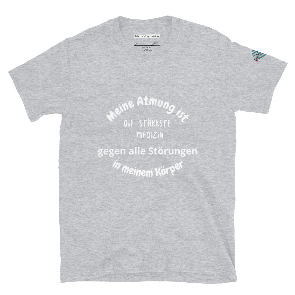 Basic Unisex Softstyle T-Shirt | Gildan 64000 "Meine Atmung"