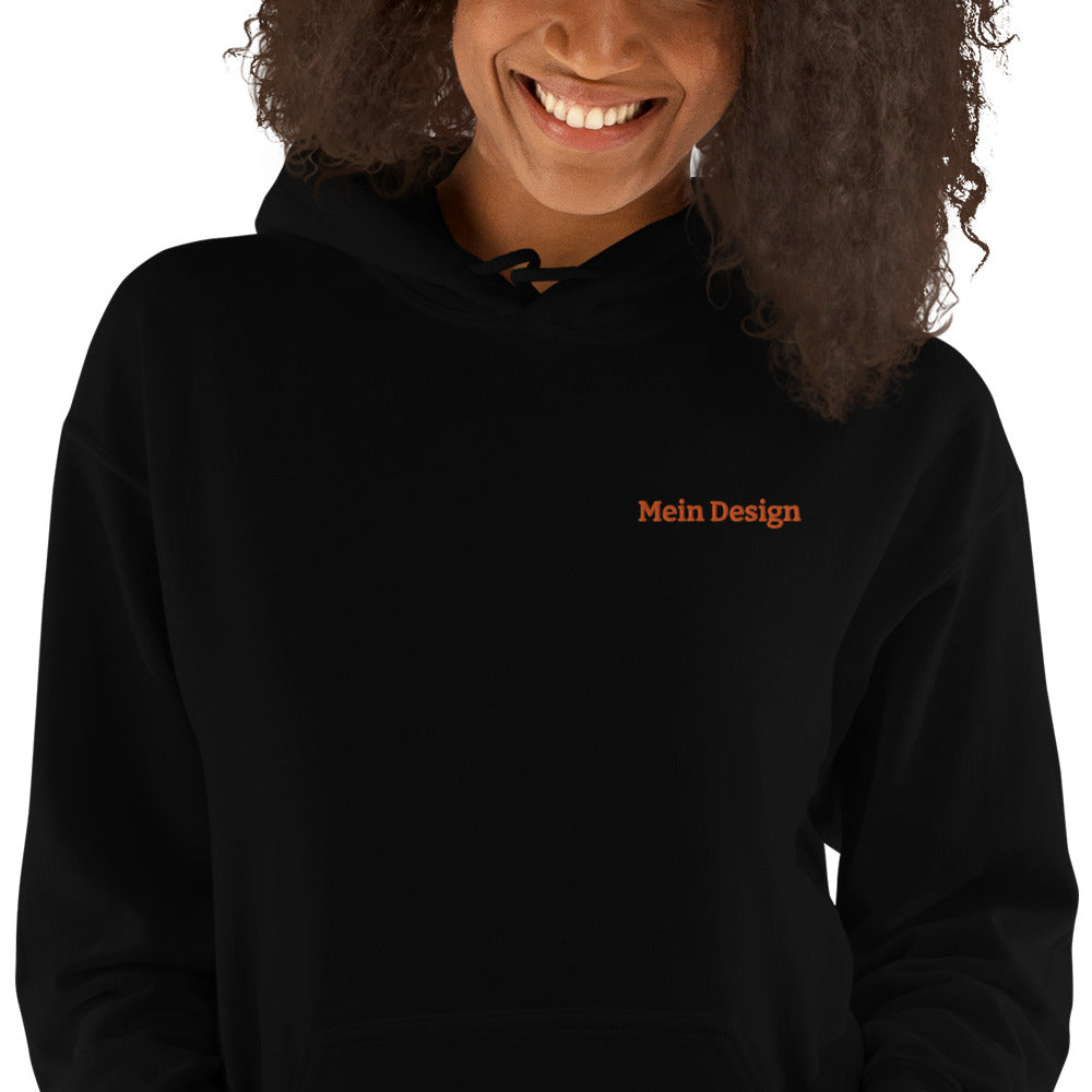 Unisex Heavy-Blend-Hoodie | Gildan 18500 "Mein Design" vorne und hinter