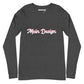 Unisex Longsleeve-Shirt Bella+Canvas 3501 "Mein Design"