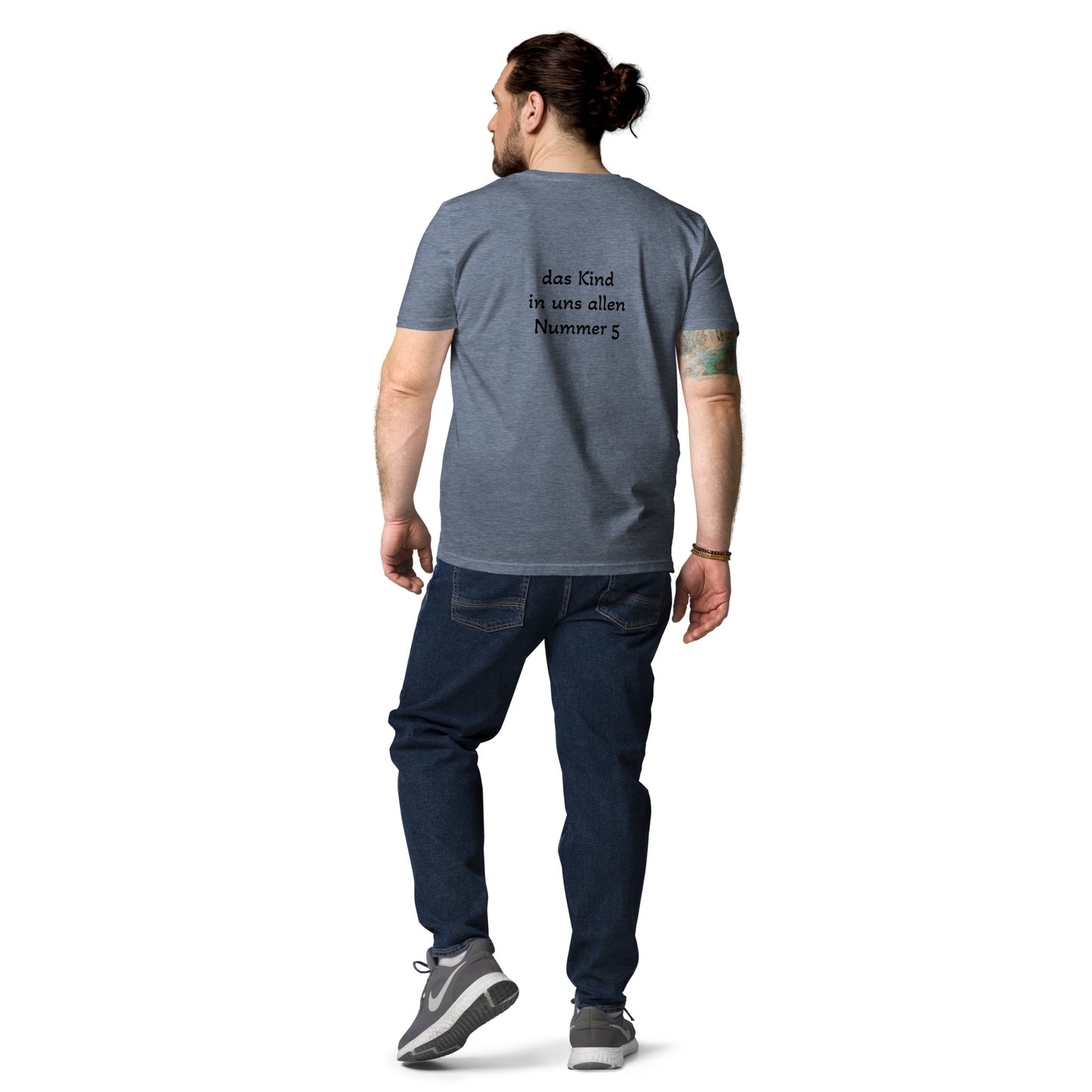 Unisex T-Shirt aus Bio-Baumwolle | Stanley/Stella STTU169 "Das Kind in uns allen, Nummer 5"