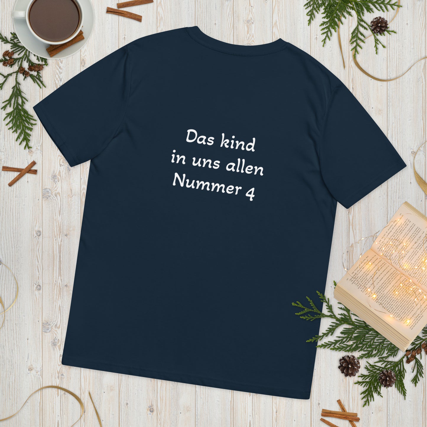 Unisex T-Shirt aus Bio-Baumwolle | Stanley/Stella STTU169 "Das Kind in uns allen, Nummer 4"