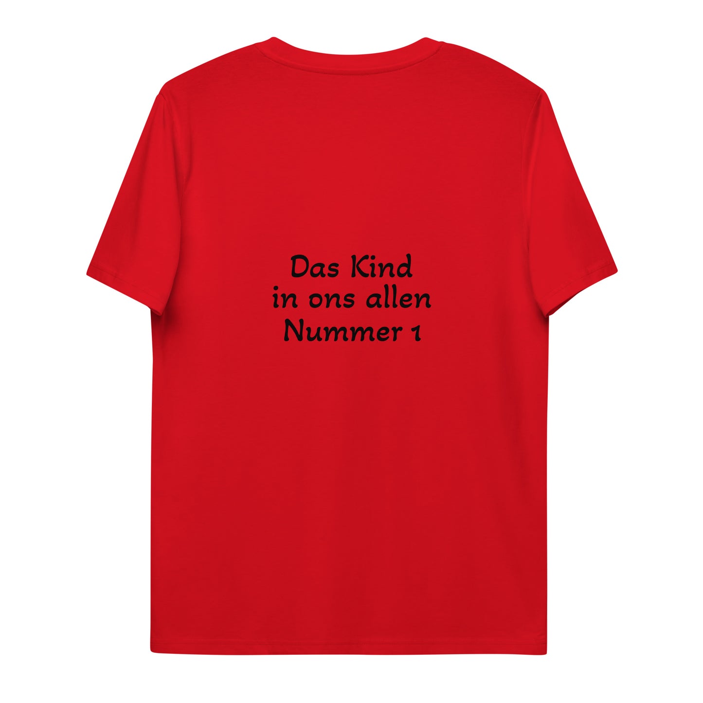 Unisex T-Shirt aus Bio-Baumwolle | Stanley/Stella STTU169 "Das Kind in uns allen, Nummer 1"