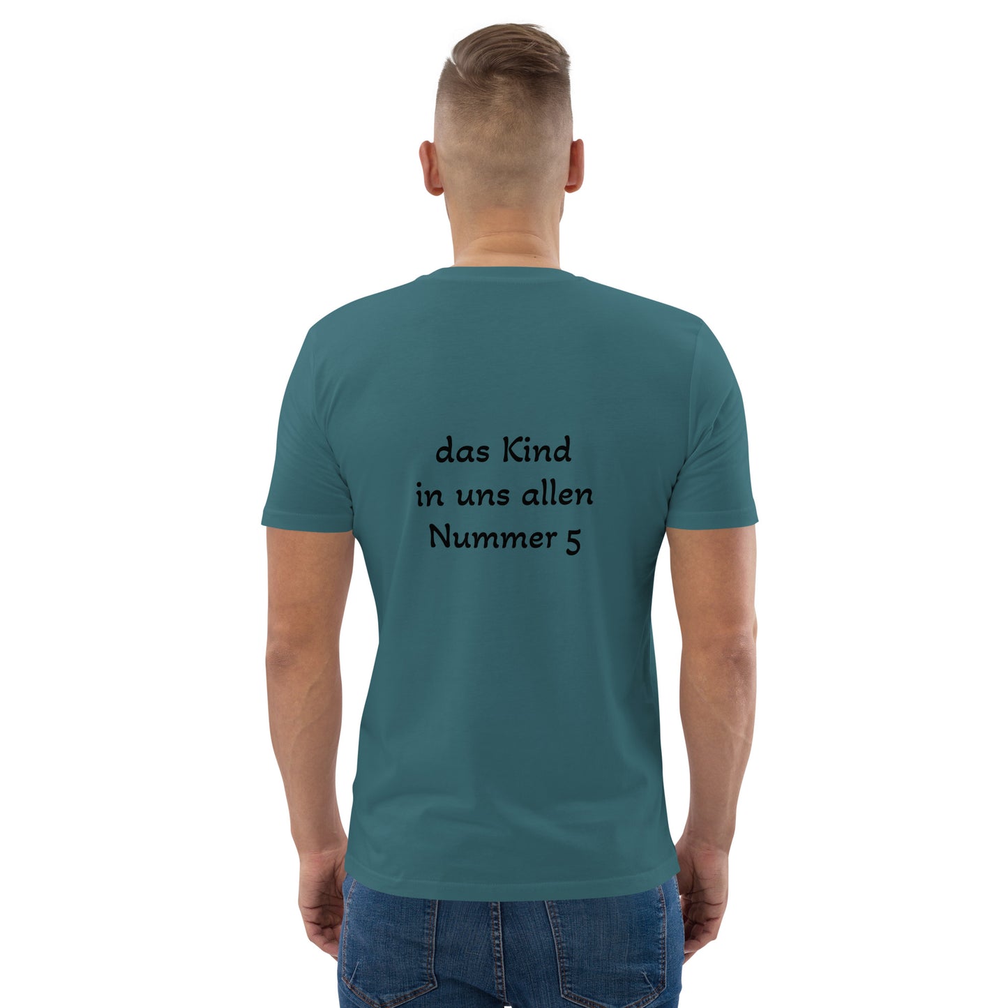 Unisex T-Shirt aus Bio-Baumwolle | Stanley/Stella STTU169 "Das Kind in uns allen, Nummer 5"