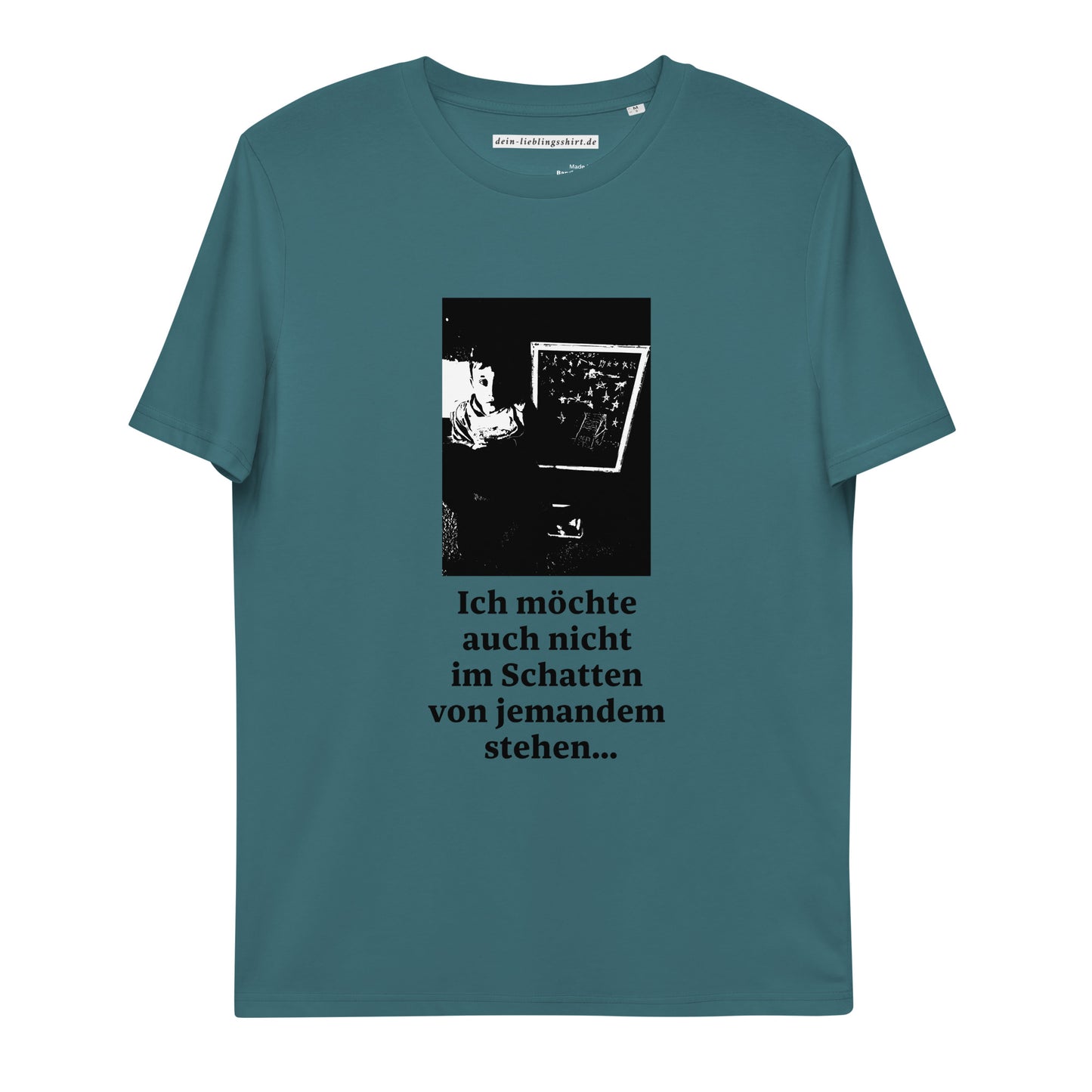 Unisex T-Shirt aus Bio-Baumwolle | Stanley/Stella STTU169 "Das Kind in uns allen, Nummer 1"