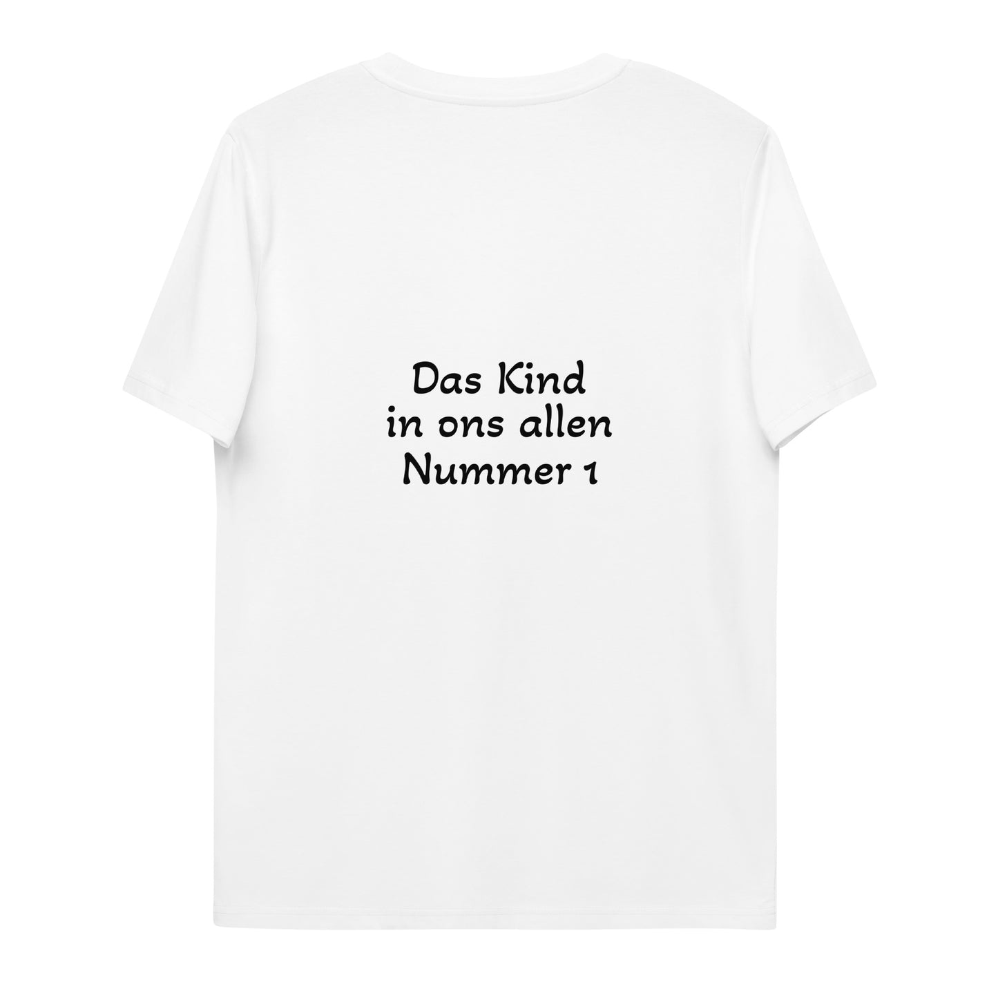 Unisex T-Shirt aus Bio-Baumwolle | Stanley/Stella STTU169 "Das Kind in uns allen, Nummer 1"