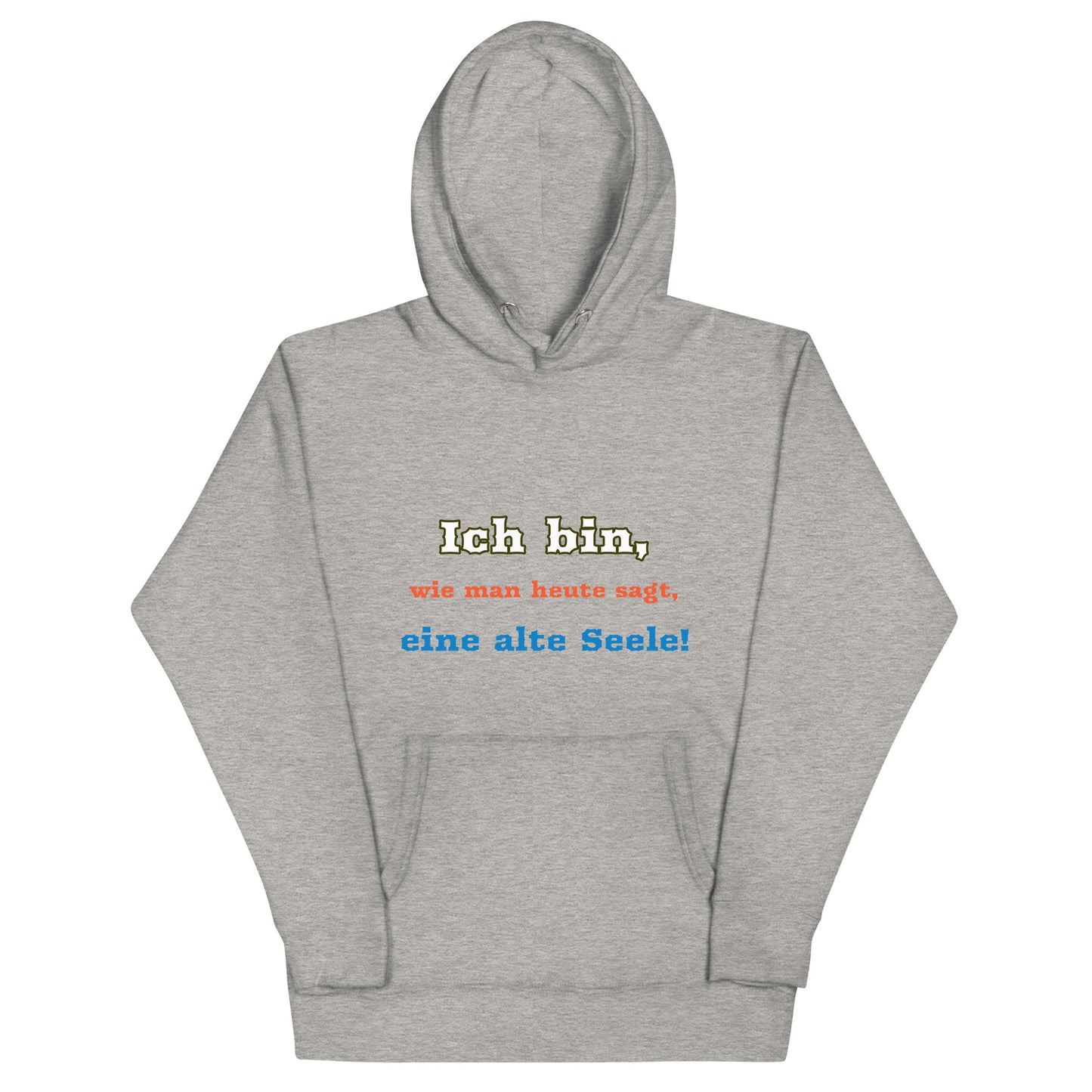 Unisex Premium-Hoodie | Cotton Heritage M2580 "Ich bin eine alte Seele"