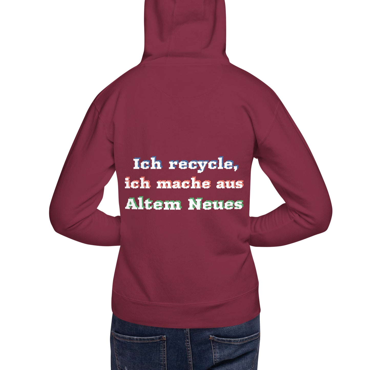 Unisex Premium-Hoodie | Cotton Heritage M2580 "Ich recycle"