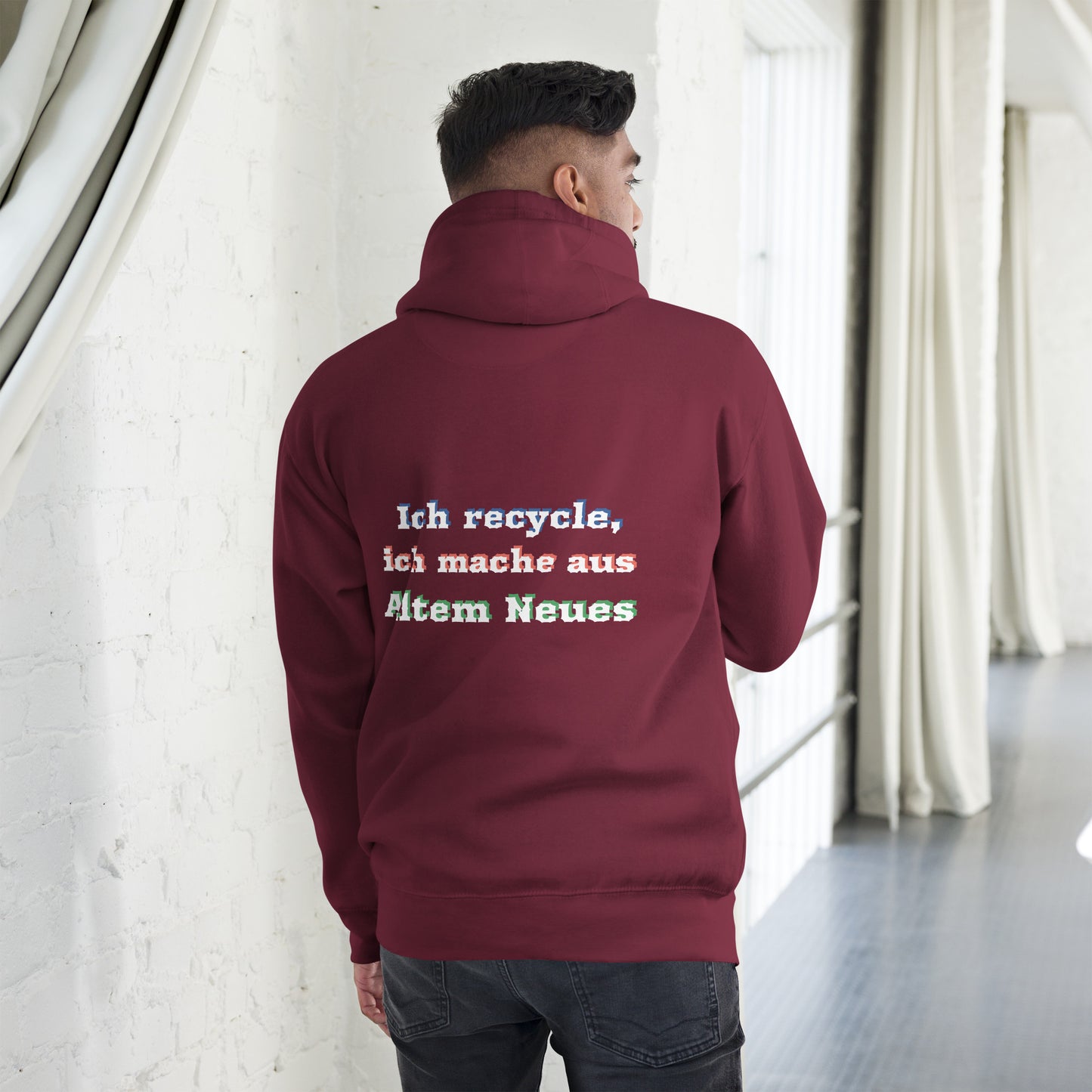 Unisex Premium-Hoodie | Cotton Heritage M2580 "Ich recycle"