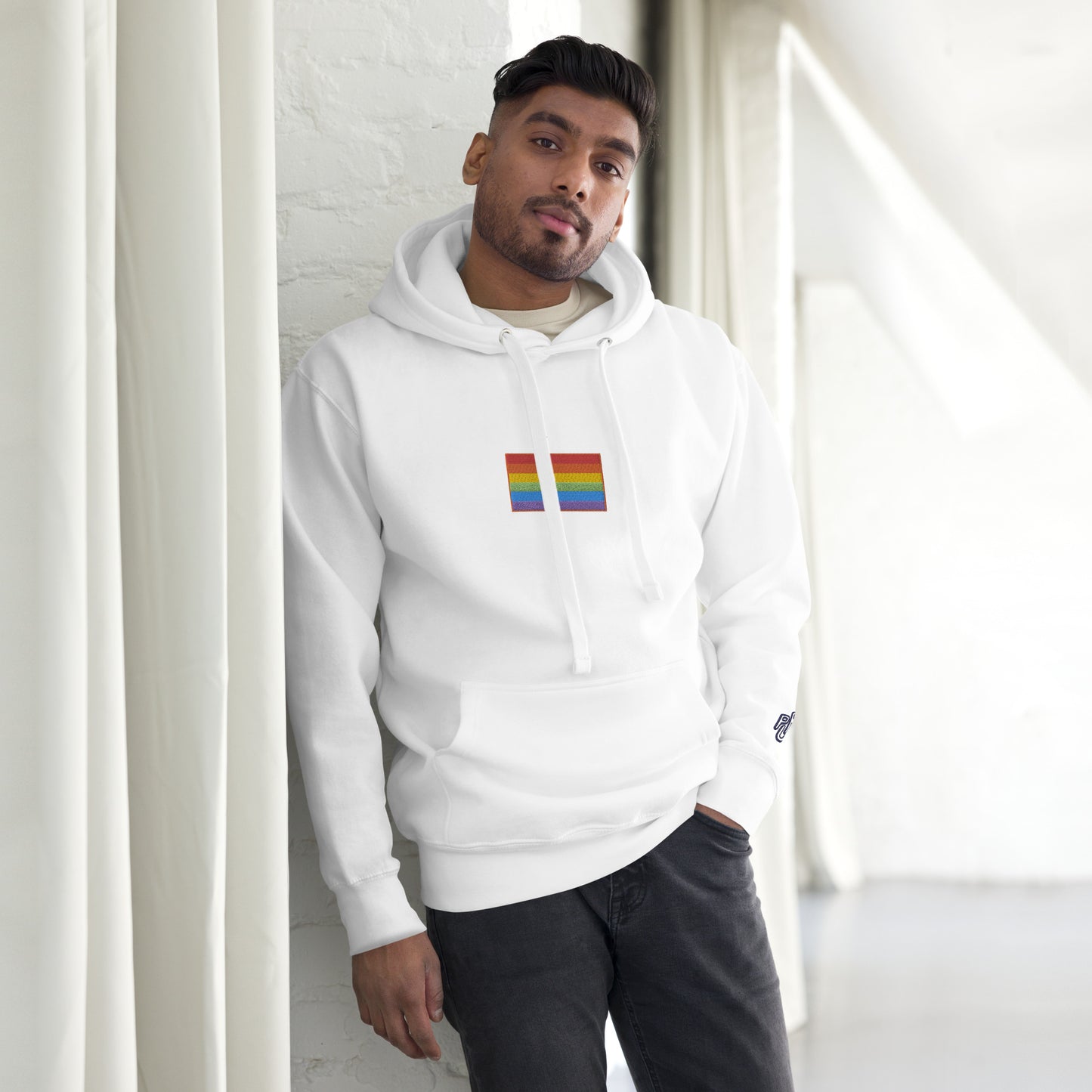 Unisex-Kapuzenpullover/Premium-Hoodie | Cotton Heritage M2580 "Proud"