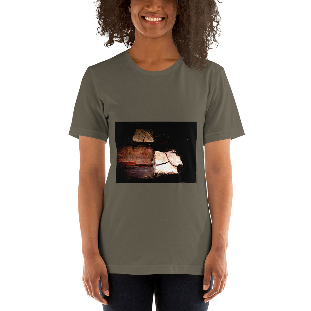 Essenzielles Unisex T-Shirt | Bella + Canvas 3001 "Brennholz"