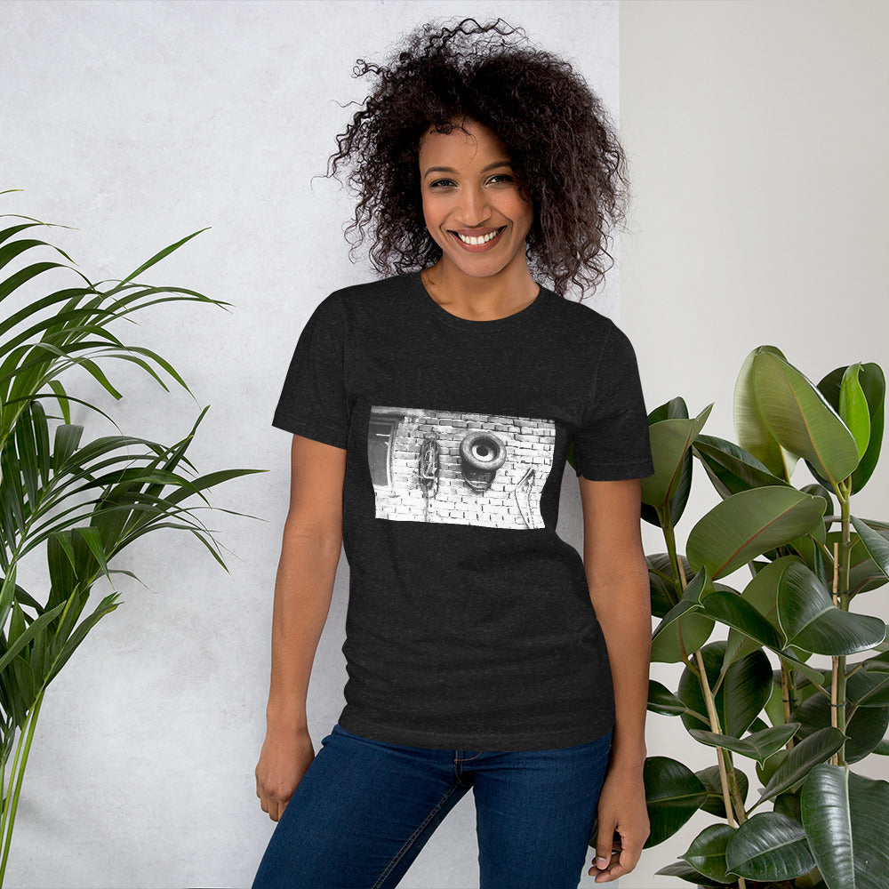 Essenzielles Unisex T-Shirt | Bella + Canvas 3001 "Die Wand"