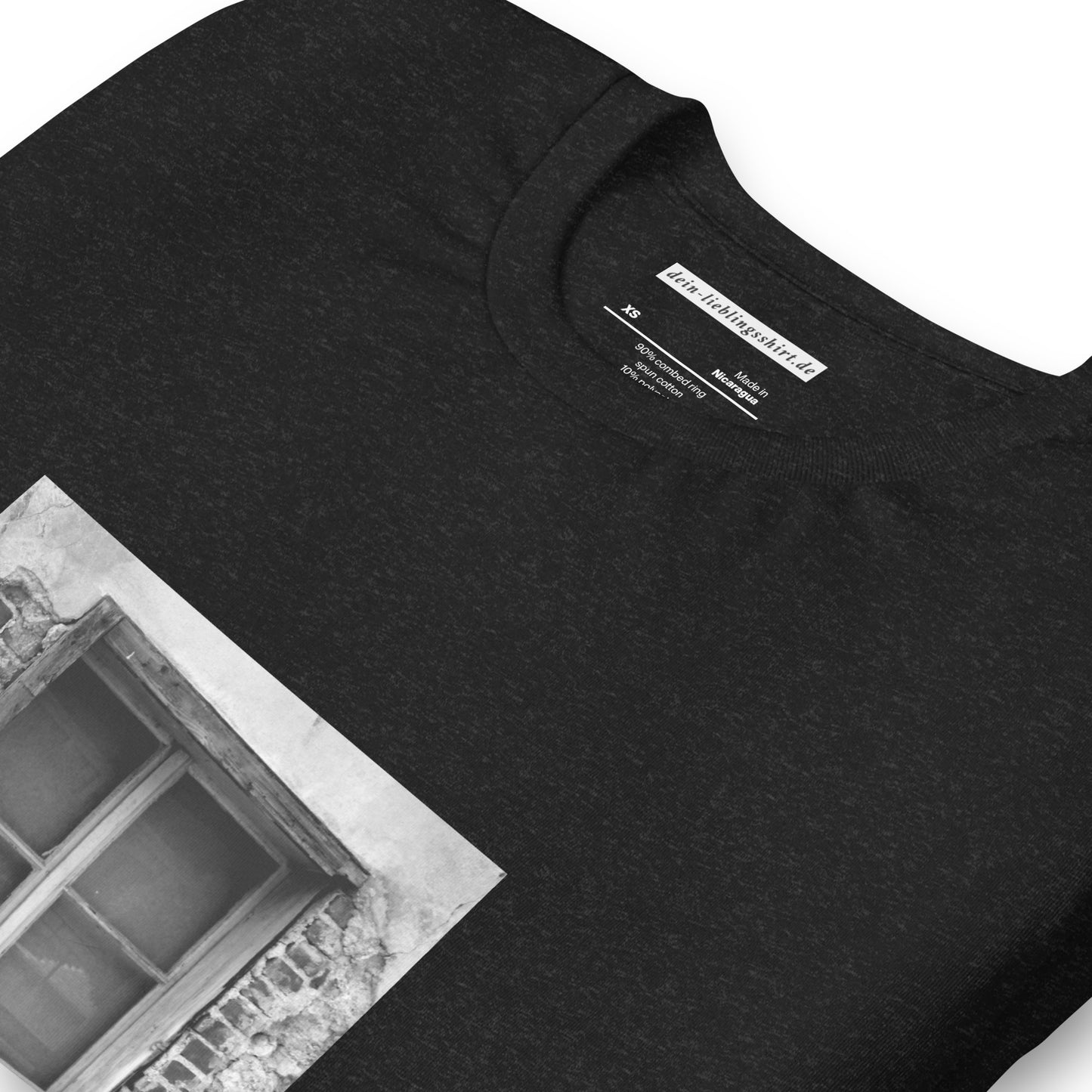 Essenzielles Unisex T-Shirt | Bella + Canvas 3001 "Das Fenster"