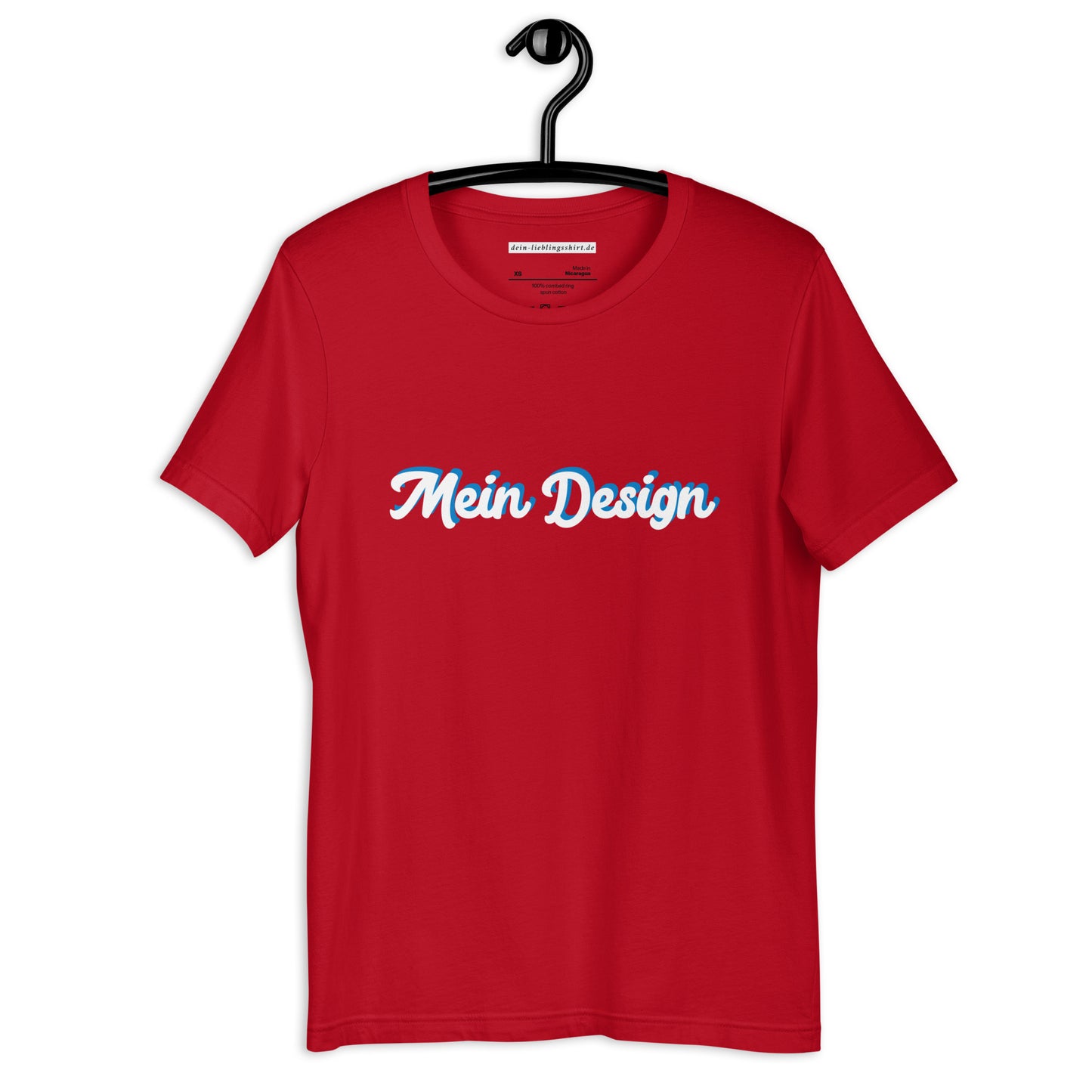 Essenzielles Unisex T-Shirt | Bella + Canvas 3001 "Mein Design"