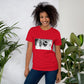 Essenzielles Unisex T-Shirt | Bella + Canvas 3001 "Die Wand"