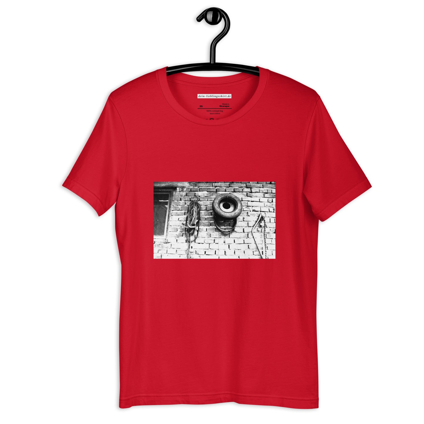 Essenzielles Unisex T-Shirt | Bella + Canvas 3001 "Die Wand"