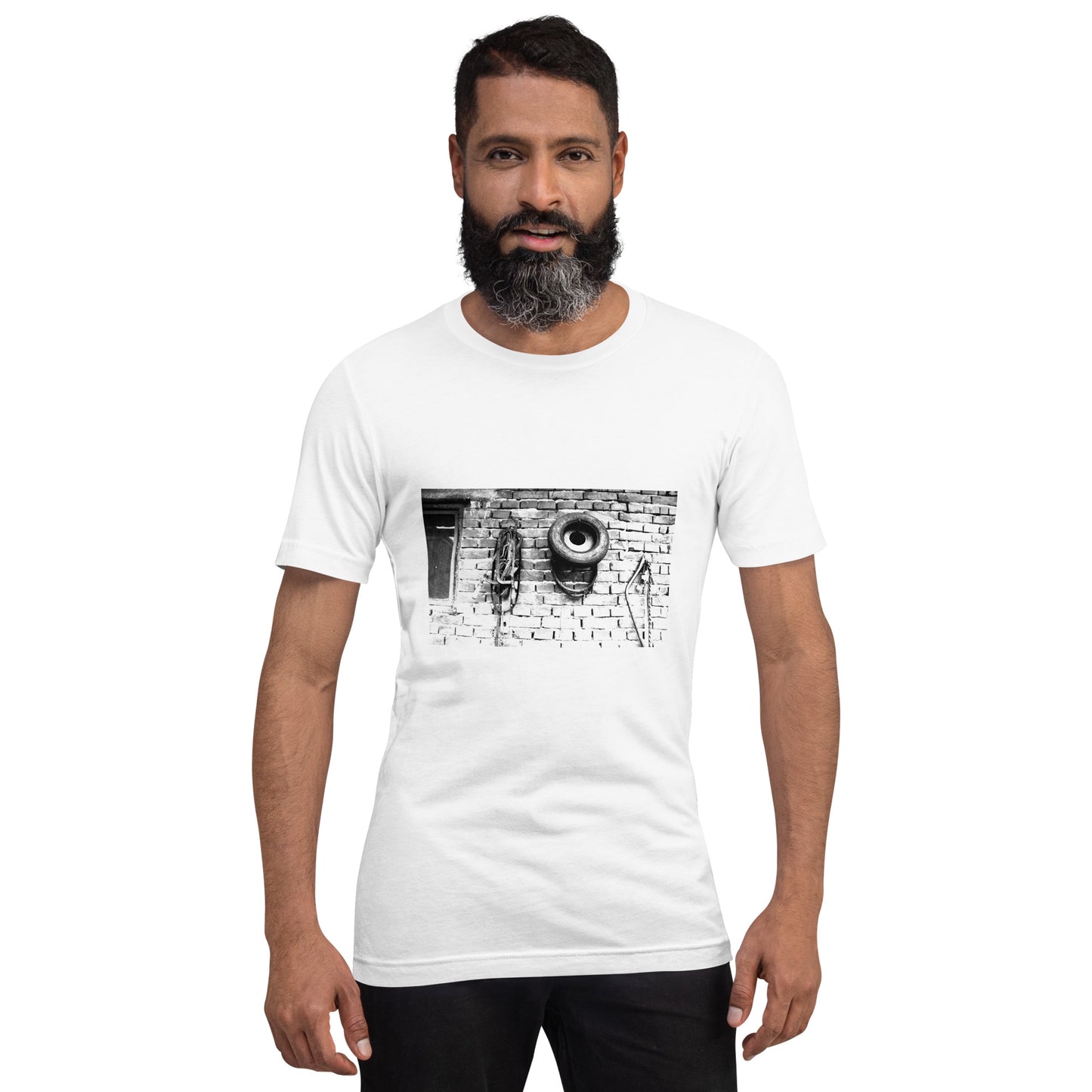 Essenzielles Unisex T-Shirt | Bella + Canvas 3001 "Die Wand"