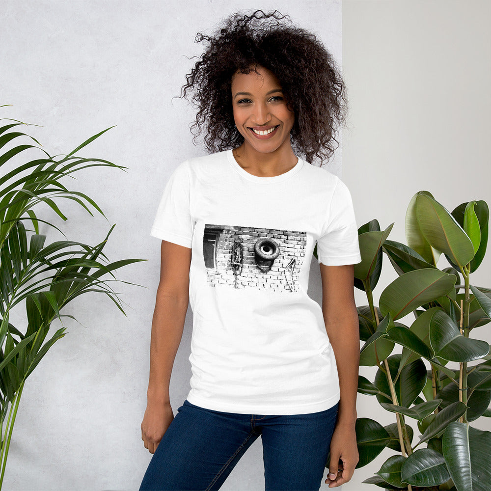 Essenzielles Unisex T-Shirt | Bella + Canvas 3001 "Die Wand"