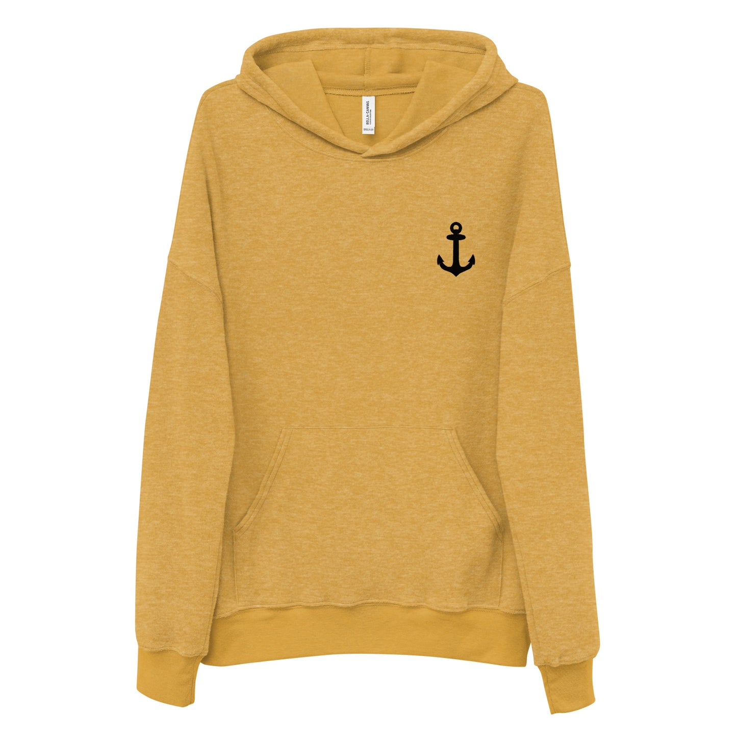 Unisex-Hoodie aus Veloursvlies | Bella + Canvas "Anker"