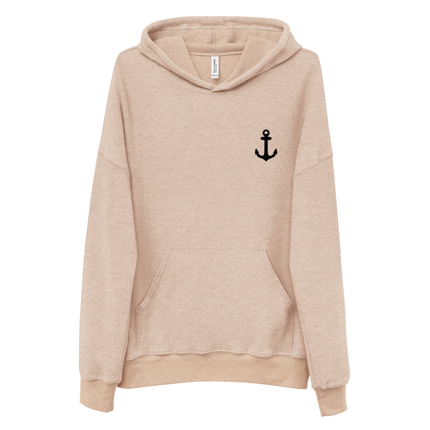 Unisex-Hoodie aus Veloursvlies | Bella + Canvas "Anker"