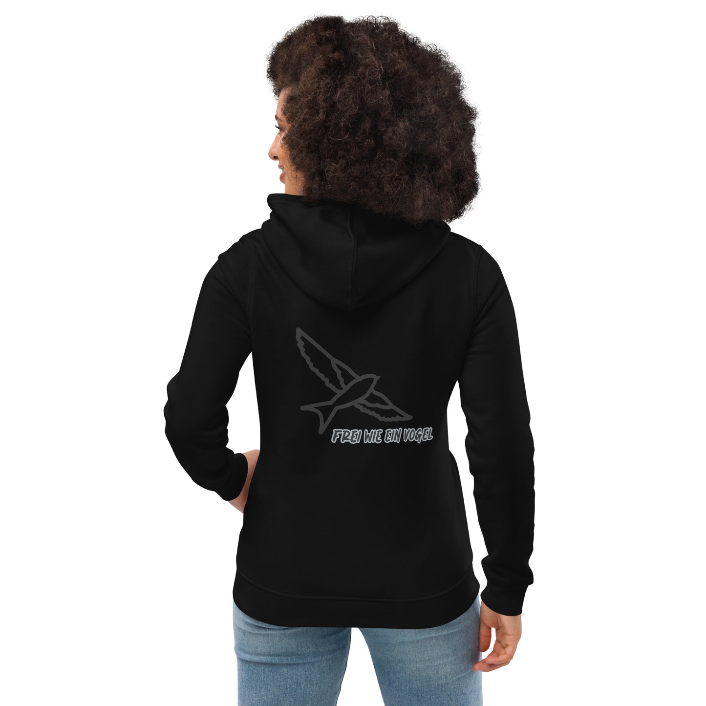 Enganliegender Bio-Hoodie für Damen | B&C WW34B "Frei wie ein Vogel"