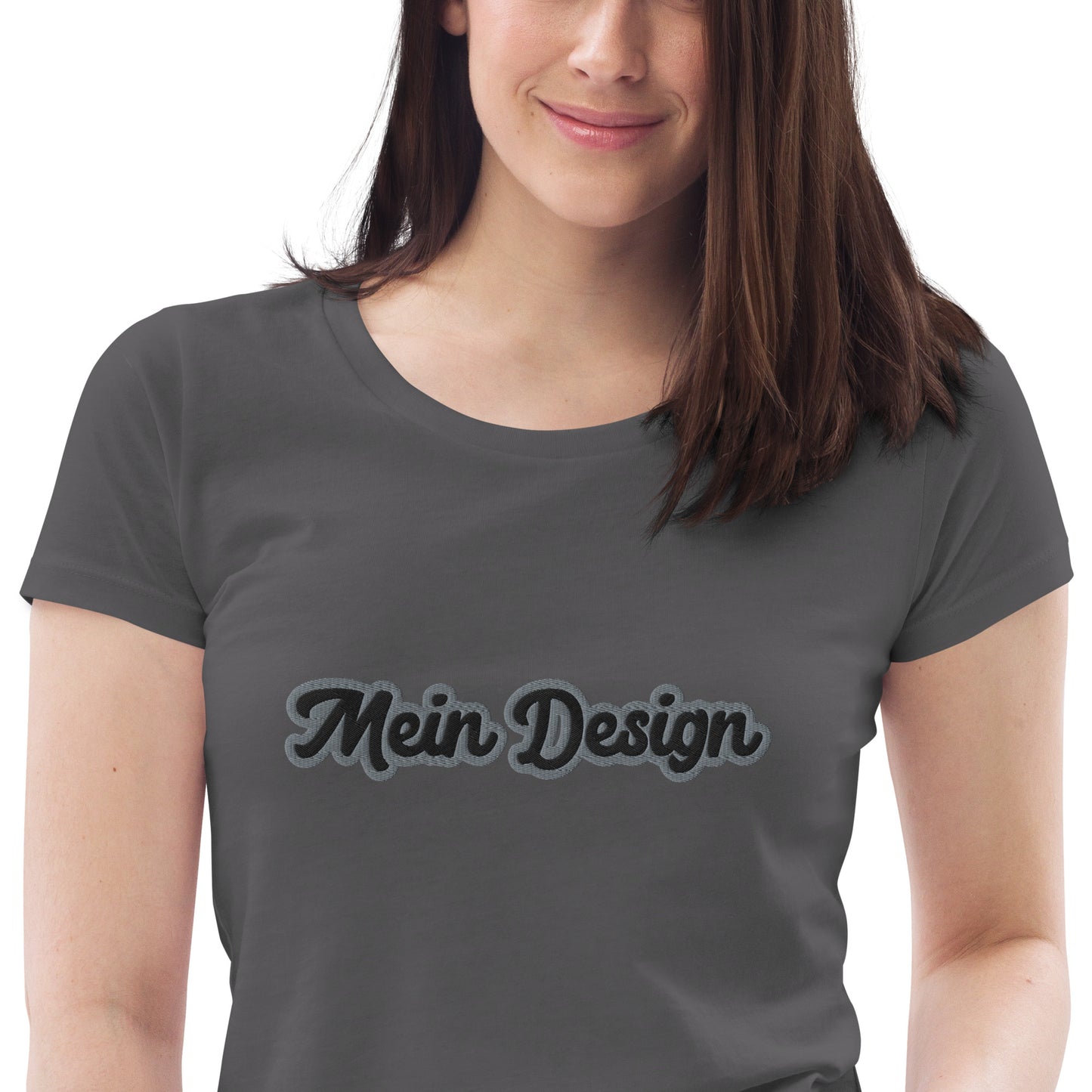 Enganliegendes Öko-T-Shirt für Damen | Stanley/Stella "Mein Design"