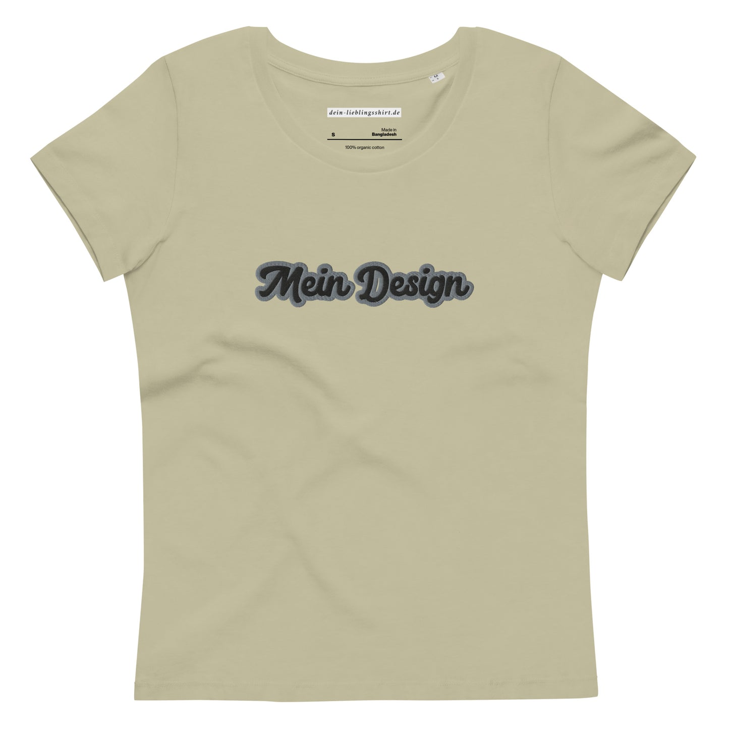 Enganliegendes Öko-T-Shirt für Damen | Stanley/Stella "Mein Design"