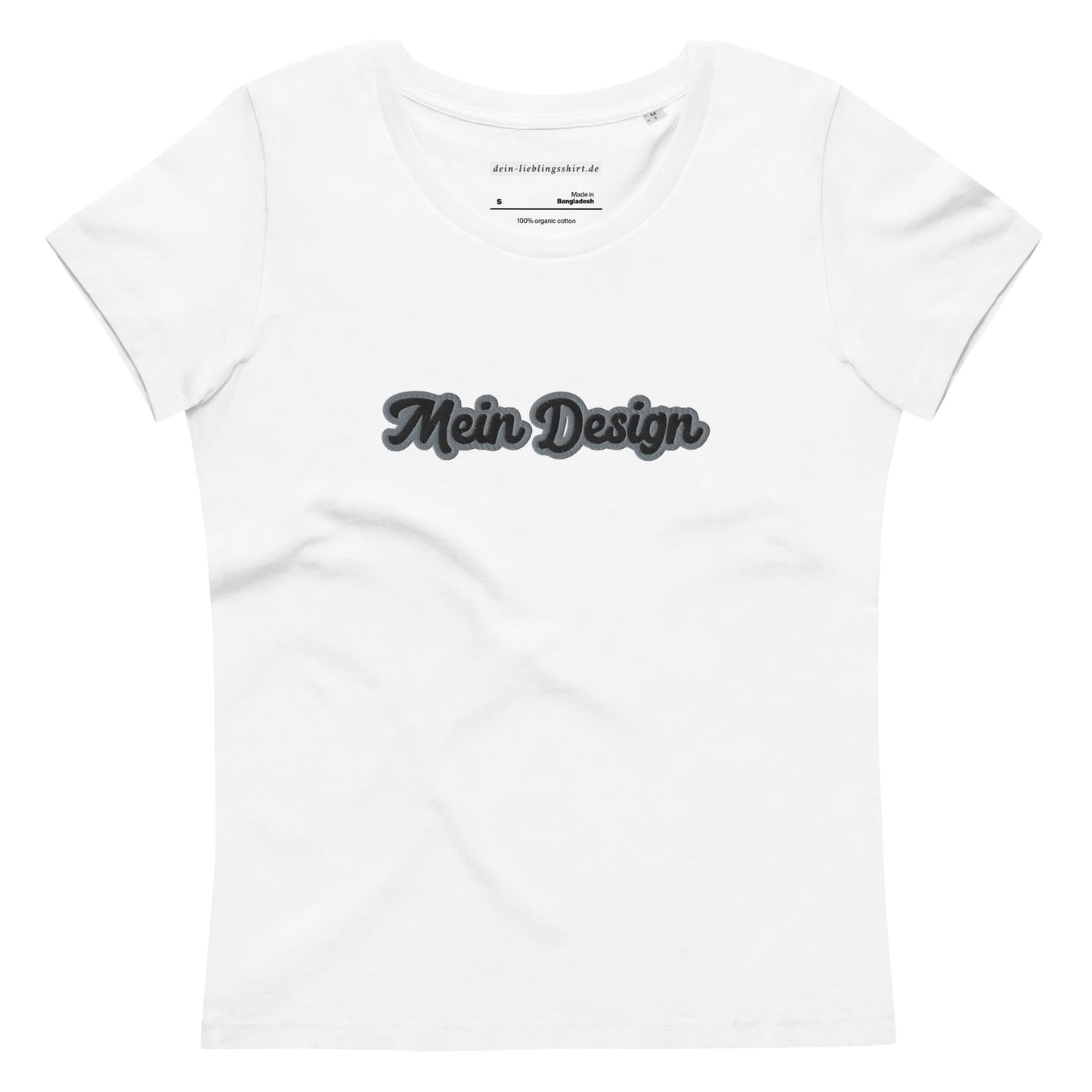 Enganliegendes Öko-T-Shirt für Damen | Stanley/Stella "Mein Design"