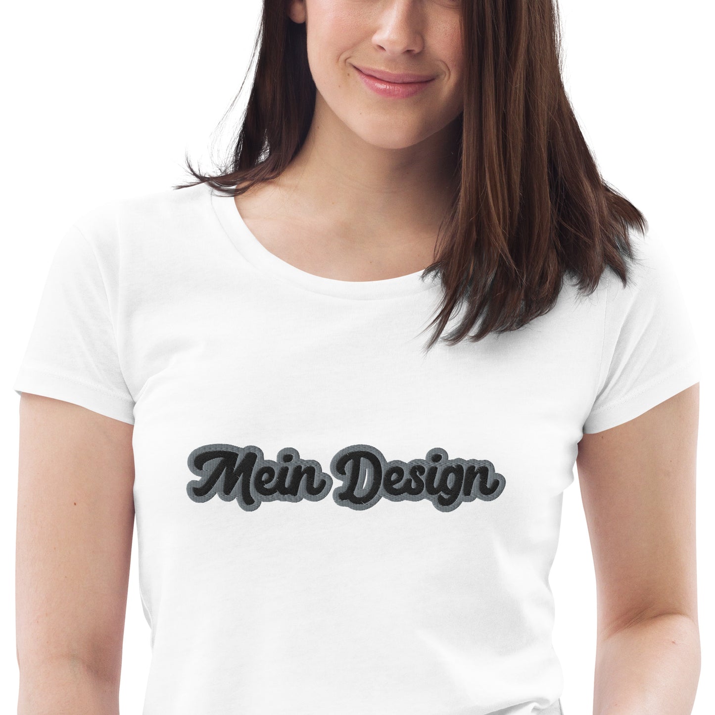 Enganliegendes Öko-T-Shirt für Damen | Stanley/Stella "Mein Design"